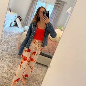 Flowy floral pants 🌺🌸🌼